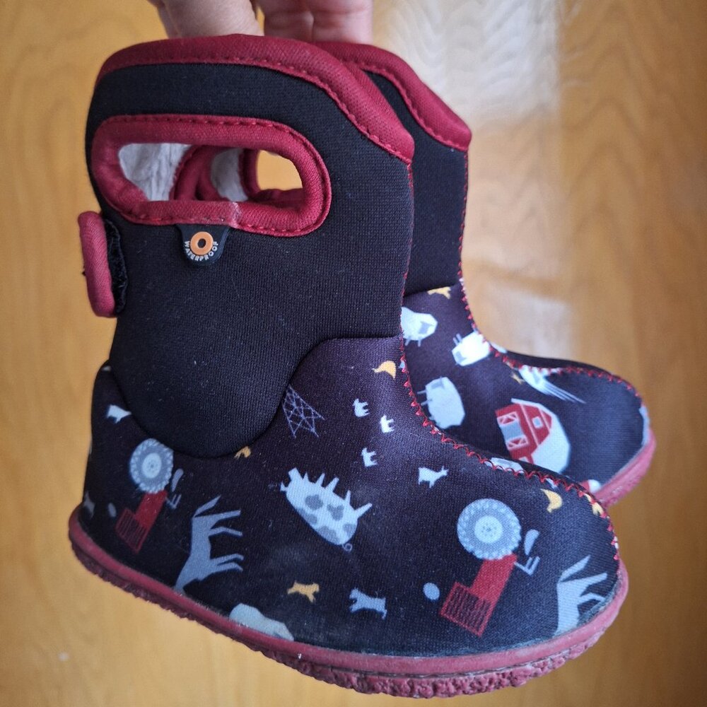 Toddler waterproof winter Bogs boots